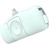AppleMix Externá batéria / powerbanka WOZINSKY 5000 mAh - vstavaná USB-C / Lightning / Watch - zelená