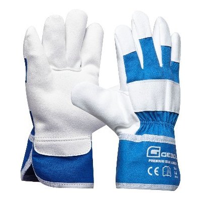 GEBOL 709708 dětské rukavice Junior 4-6r. Premium Blue
