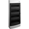 Rozvodnice plastová PNS 48T, priehľadné dvere, montáž na omietku, IP40, 4 rady, 4x12, NOARK