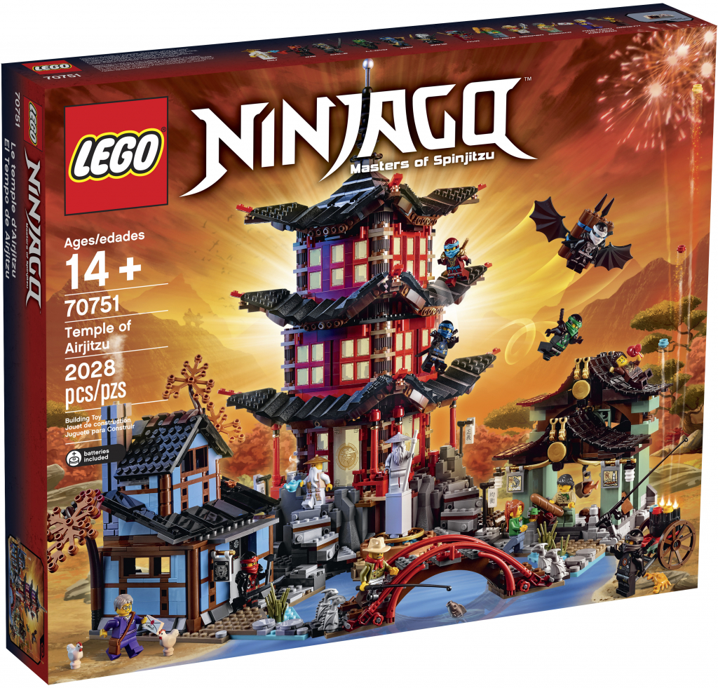 LEGO® NINJAGO® 70751 Chrám Airjitzu od 583,3 € - Heureka.sk