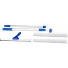 Suprava stierka na okná Neco 20-0102-13, 2x230 mm, leštička, palica