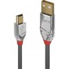 Lindy 36633 USB, USB 2.0 USB-A zástrčka, USB Mini-B zástrčka, 3m, sivý
