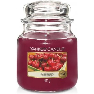 YANKEE CANDLE Black Cherry sviečka 411g