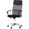 Kancelářská židle, houpací mechanismus, šedá síťovina, KA-E305 GREY