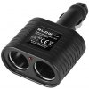 BLOW CS-23 96-864 universal 12V-24V (Rozdeľovač do autozapaľovača 1xPLUG/2xSOCKET 96-864)