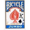Bicycle Jumbo Rider Back na poker modré