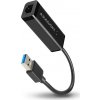 AXAGON ADE-SR, USB-A 3.2 Gen 1 - Gigabit Ethernet sieťová karta, auto inštal, čierna