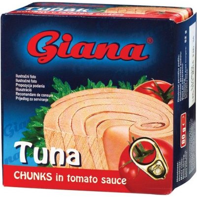 Giana Tuniak kúsky v paradajkovej omáčke 80 g