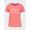PitBull West Coast Dámske tričko PITBULL SD - koralové