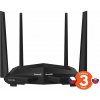 Tenda AC10 WiFi AC Router 1200Mbps, 1x GWAN, 3x GLAN, VPN server/klient, WISP, Universal Repeater