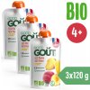 Good Gout Bio Broskyňa s hruškou 3 x120 g
