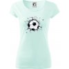 Futbalová lopta v triku - Dámske tričko Pure - S ( Frost )