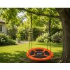 Aga Závesný hojdací kruh 90 cm Oranžový
