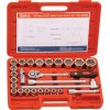 Genius Tools Súprava vraních hláv, metrická, 1/2