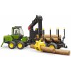 Bruder Prepravník na drevo JOHN DEERE