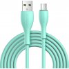 Dátový kábel Joyroom Bowling S-2030M8 USB-A / micro USB 3A 2m - zelený