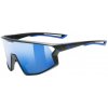 Uvex Skyryse Black Matt/mir.blue