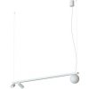Nowodvorski 11445 Závesné svietidlo FOURTY III 3xLED 10W GU10/G9 biele 107 cm IP20