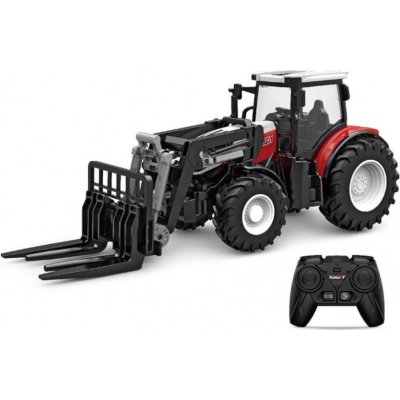 HUINA H-toys Farm Traktor s vysokozdvižným ramenom 2,4 GHz RTR 1:24
