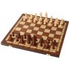 ČistéDrevo Drevené magnetické šachy 49 x 49 cm