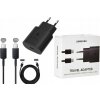Nabíjačka Samsung USB 3.1 typ C, USB typ C pre Samsung 3000 mA 11 V EP-TA800NBEGEU + EP-DW767JBE čierna