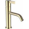 Laufen Kartell umyvadlová stojánková páková baterie, pevný výtok 135 mm, bez automatické výpusti, PVD zlatá lesklá H3113310011201