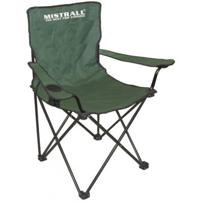 Mistrall Židlička zelená s područkami