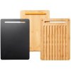 Fiskars Functional Form Sada bambusových dosiek na krájanie 35x25x3,8cm 1057550