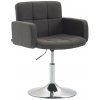 Design Shop L.A. Lounger látka tmavo sivá