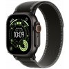 Apple Watch Ultra 3 (2025) 49mm Čierny titán s čiernym/uhlovým trailovým ťahom S/M MF1D4QC/A