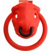 Master Series Bull Chastity Cage Red