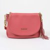 Bagger kožená kabelka s prehozom na rameno a crossbody 0010 ružová