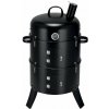 Gril BBQ Smoker, 3v1 grilovanie, údenie a vodné údenie, 44x78 cm