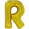 Amscan Fóliový balonek písmeno R 86 cm zlatý
