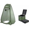 Holdcarp Set Skladacia prenosná toaleta Portable Toi + Toilet & Shower Tent