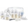 Philips Avent Súprava na dojčenie Natural Response s manuálnou odsávačkou a sterilizátorom do MW Transparent
