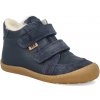 Detské zimné topánky Barefoot Koel - Dimo Tex Napa Merino Blue tmavomodré