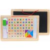 Magnetická tabuľka Magnetická tabuľka s písmenkami a číslicami (5901271492370)