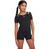 Detské funkčné tričko s krátkym rukávom Nike G NK DRI-FIT ONE UNITARD DANCE -PD HJ3379-010 - M