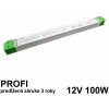 MLED LED napájací zdroj 100W, 12V SLIM - nábytkový