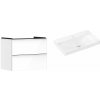Súprava skrinka Hansgrohe Xelu Q 54027000, umývadlo Hansgrohe Xelu Q 61025450