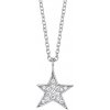 Engelsrufer Strieborný náhrdelník Hviezda so zirkónmi ERN-LILSTAR-ZI