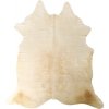 Pravá býčia dekoratívna koža svetlá exotická