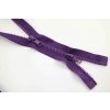Protipohyb kostený zips - dĺžka (65 - 150 cm) - rôzne farby 65 cm Fialová