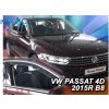 Deflektory - protiprievanové plexi VW Passat B8 Sedan Combi od 2014