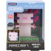 Lampička - Minecraft Axolotl, 11 × 8 × 8 cm