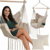 ZÁVESNÉ KRESLO BRAZÍLSKE HOJDACIE SIEŤOVÉ KRESLO ZÁHRADA TERASA BALKÓN BOHO