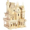 Woodcraft Dřevěné 3D puzzle vila