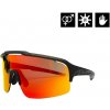 Cyklistické okuliare Recoil - black/mirror red