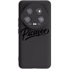 Picasee silikónový čierny obal pre Xiaomi 14 Ultra - Picasee - old logo - black